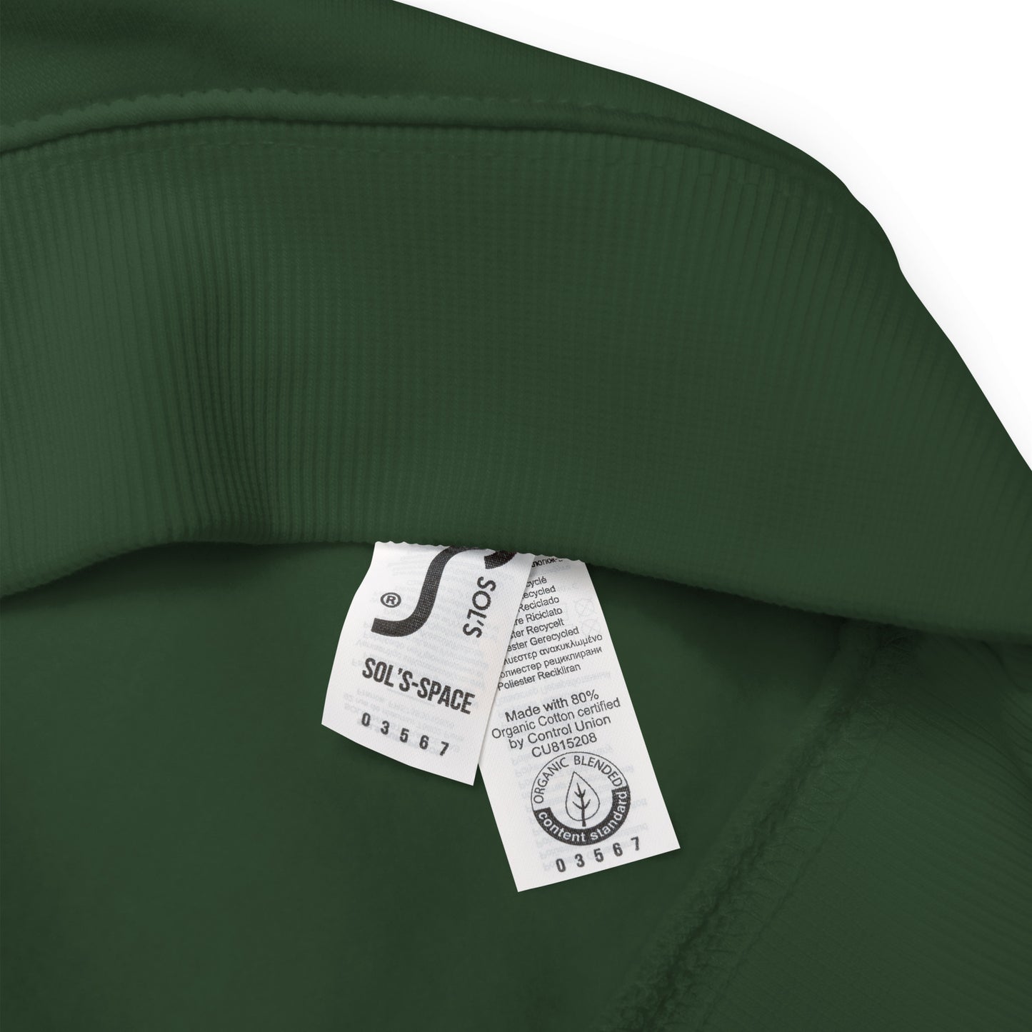 Billionaire Mindset Disc Sweatshirt (Green) - QuikWit Tees