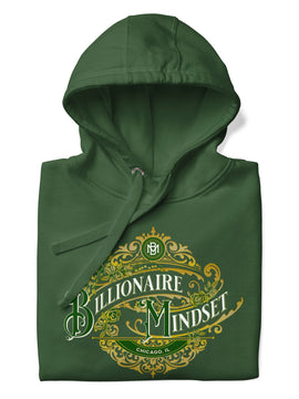 Billionaire Mindset Filigree Hoody (Green)