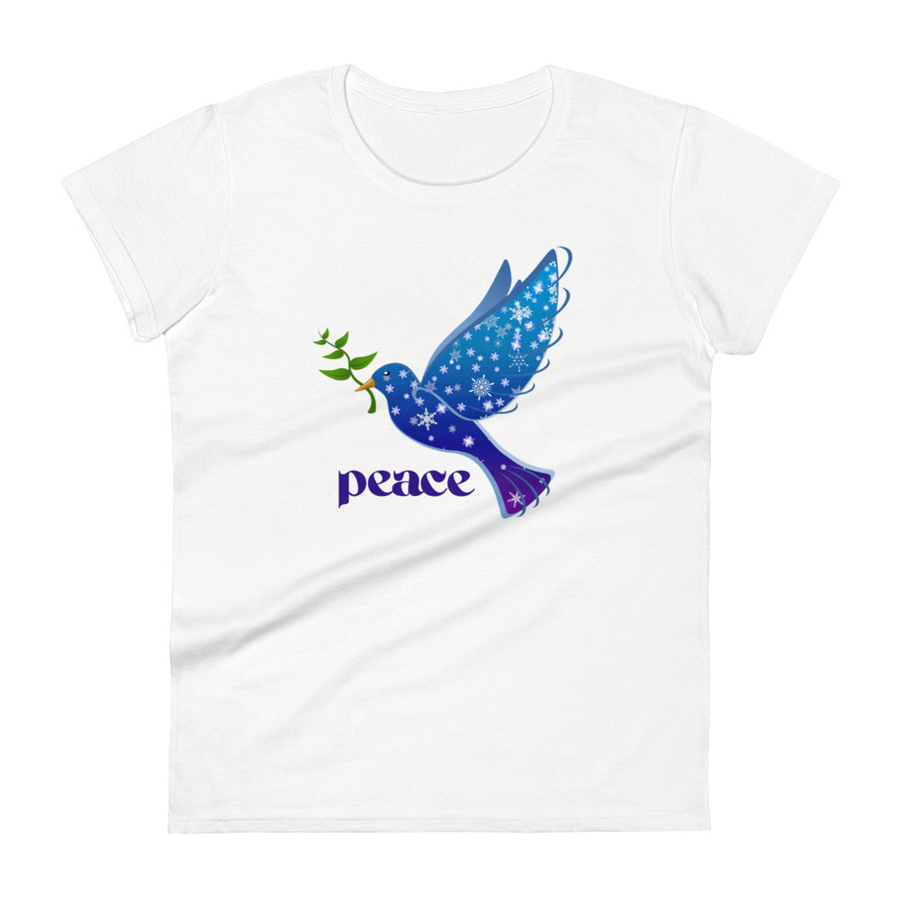 Peace Fashion Fit Tee - QuikWit Tees